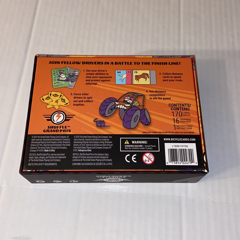 Shuffle Grand Prix Card Game - Picture 2 of 4